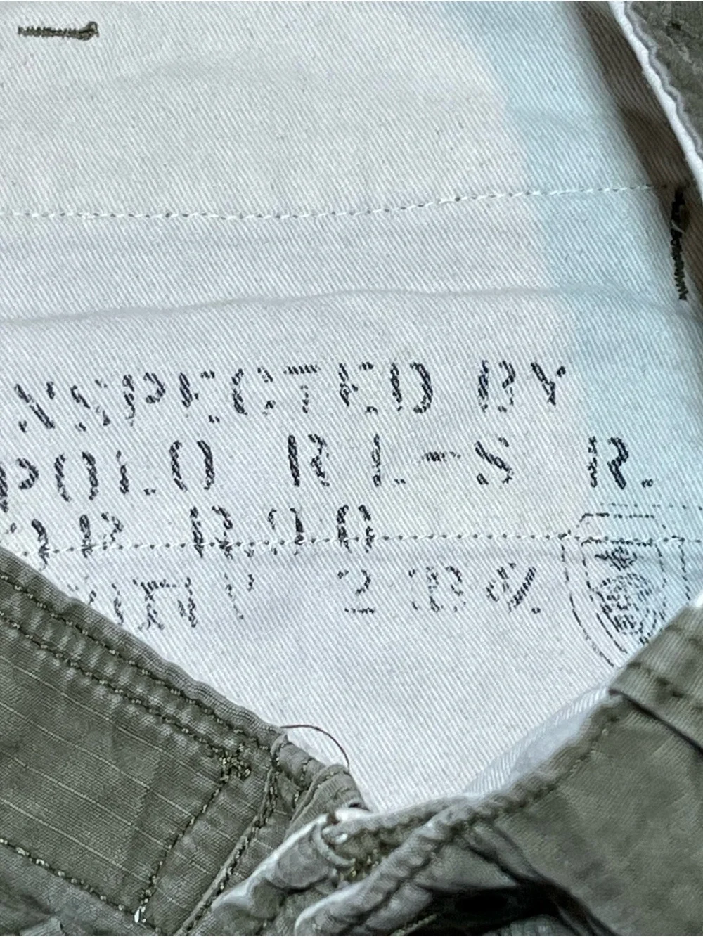 Polo Ralph Lauren Utility Surplus Ripstop Cargo Pants Mens 32X30 Green Slim Fit